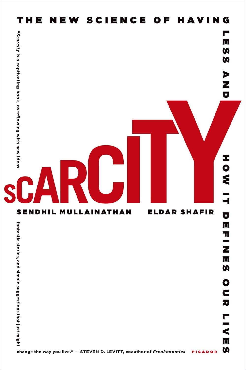 Scarcity by Sendhil Mullainathan